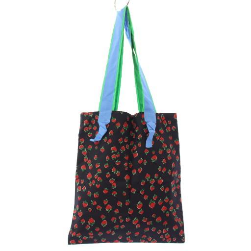 ミュベール muveil ロゴプリントトートバッグ ショルダーバッグ 黒