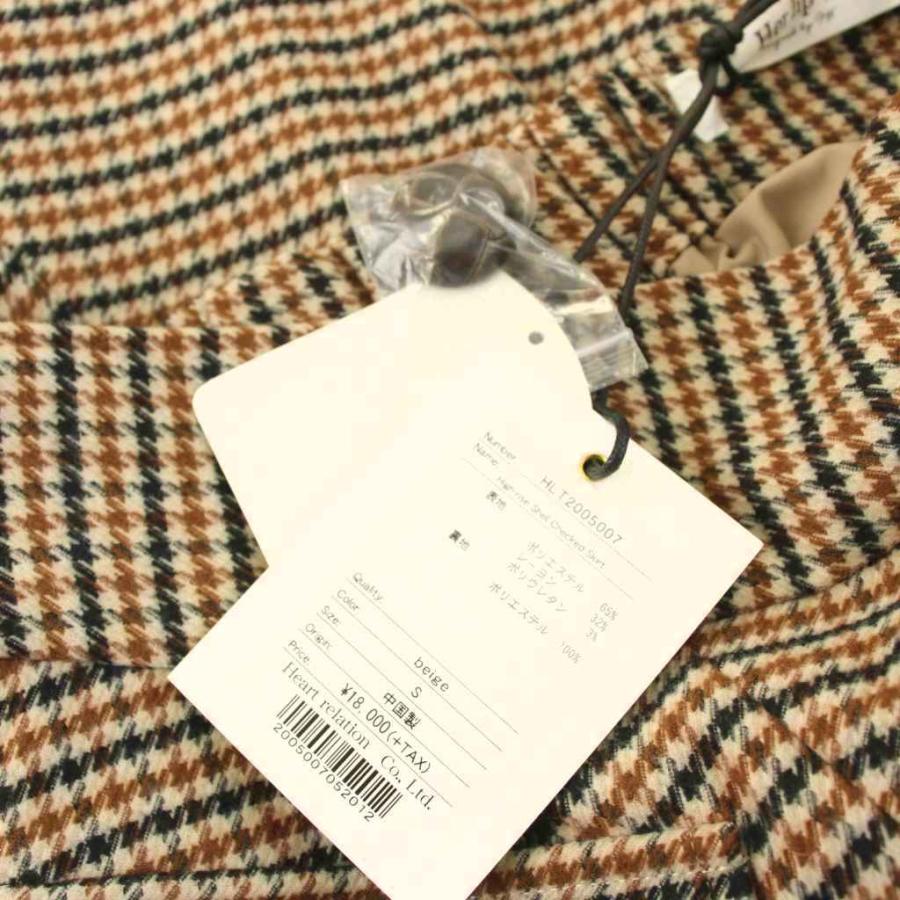 Her lip to 未使用品 ハーリップトゥ High-rise Shell Checked Skirt