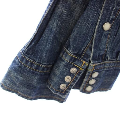 レミレリーフ REMI RELIEF ウエスタンシャツ フラワースタッズ 長袖