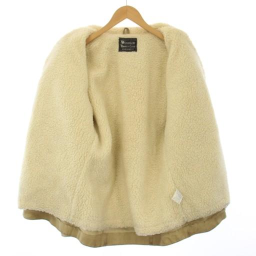 【中古】ラングラー アメリカンラグシー ランチコート ジャケット スエード アウター L ベージュ S9124 メンズ ラングラー アメリカンラグシー AMERICAN RAG CIE ランチコート WRANGE