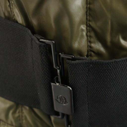 極美品 モンクレール RENNE レンヌ ダウンコート カーキ ロング サイズ0 モンクレール MONCLER モンクレール ダウンコート レディース ロング