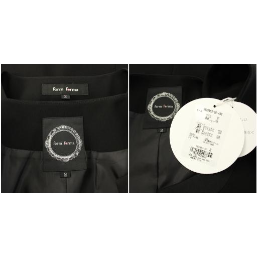 未使用品 東京ソワール フォルム フォルマ ブラックフォーマル ノー