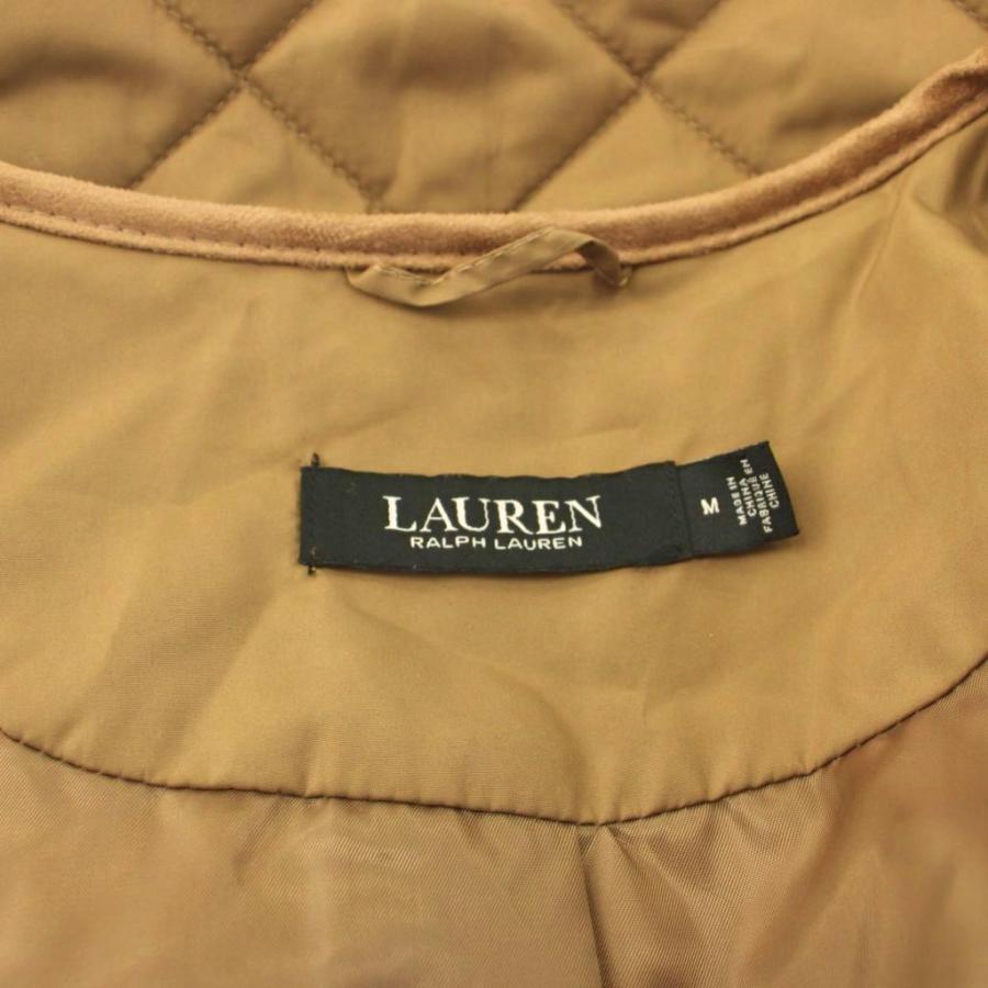 ローレンラルフローレン LAUREN RALPH キルティングコート ノーカラー
