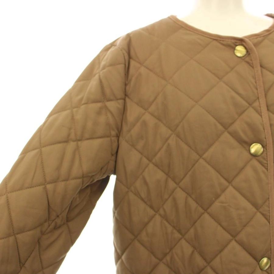 ローレンラルフローレン LAUREN RALPH キルティングコート ノーカラー  