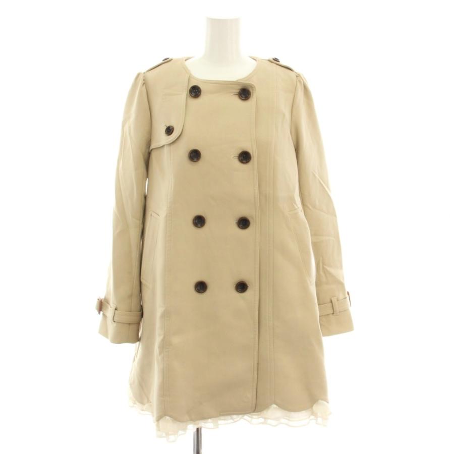 未使用品 フランシュリッペ franche lippee ノーカラーコート