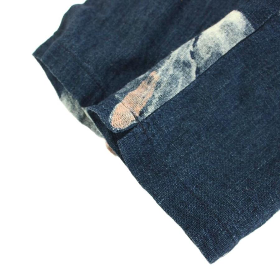 パラスパレス Pallas Palace シャツ ブラウス オープンカラー 七分袖