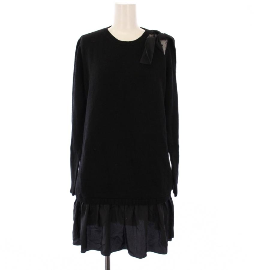 未使用品 レッド ヴァレンティノ RED VALENTINO ニットワンピース