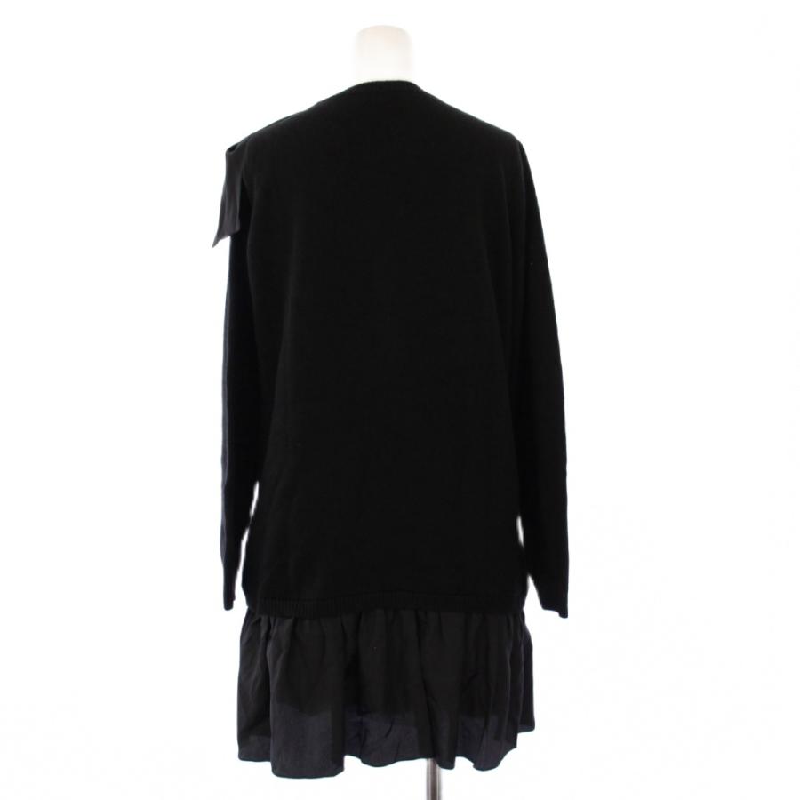 未使用◆RED VALENTINO ノルディック ニット チュール ワンピース 未使用◇RED VALENTINO ノルディック ニット チュール ワンピース RED