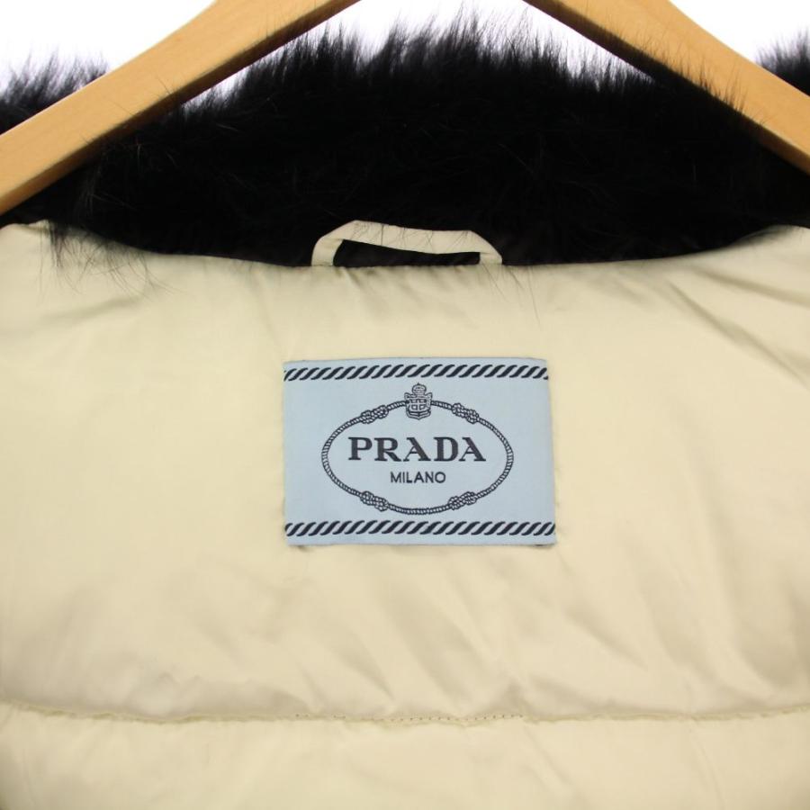 PRADA（プラダ） ダウンコート アウター ミドル丈 フォックスファー