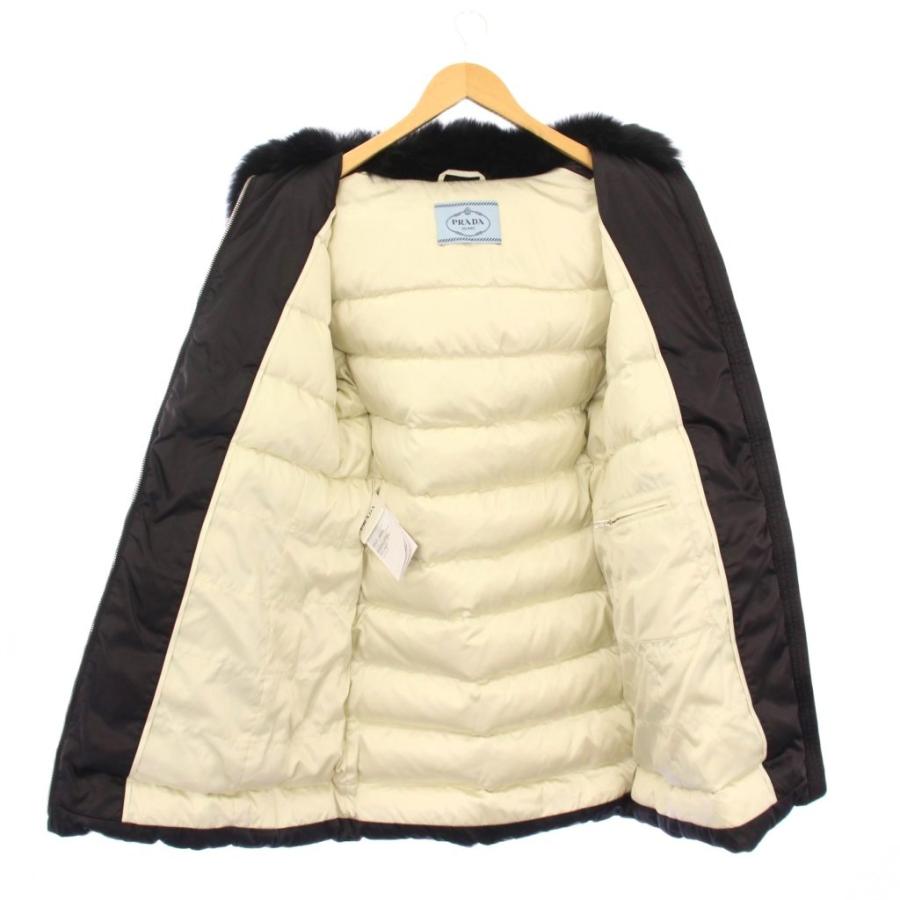 PRADA（プラダ） ダウンコート アウター ミドル丈 フォックスファー