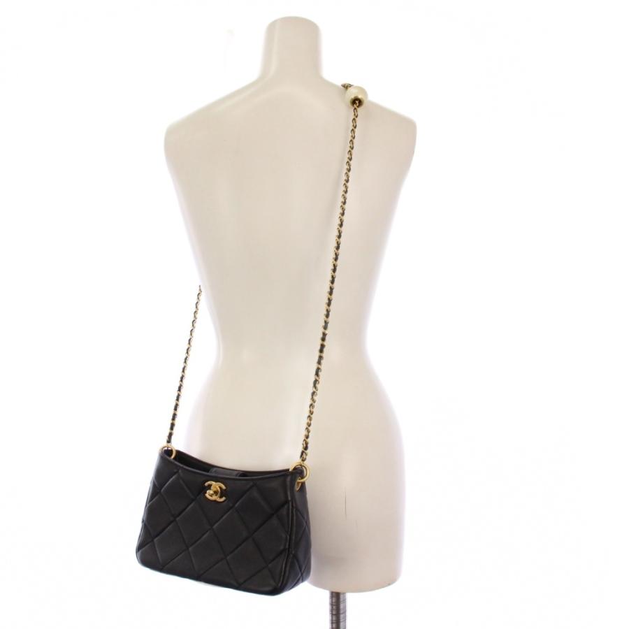CHANEL（シャネル） スモールホーボー パールチェーンバッグ
