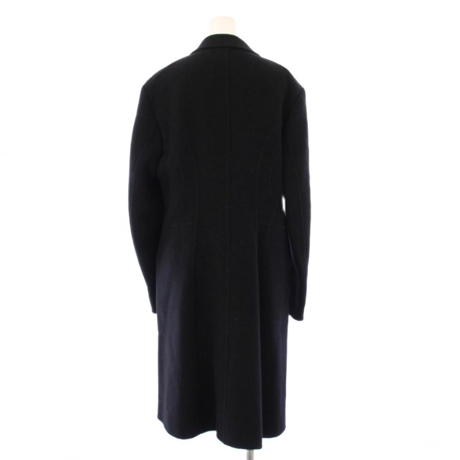 ジルサンダー JIL SANDER Pコート ピーコート アウター ロング 38 黒