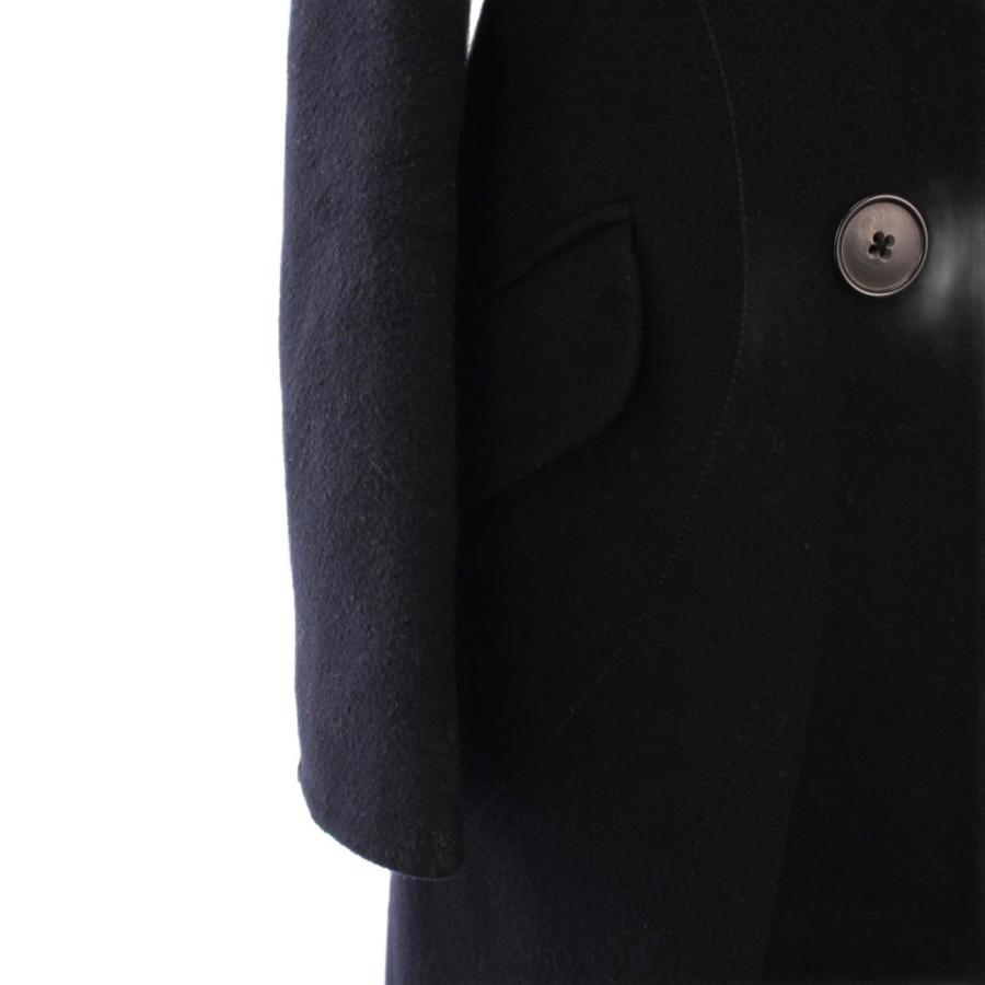 ジルサンダー JIL SANDER Pコート ピーコート アウター ロング 38 黒