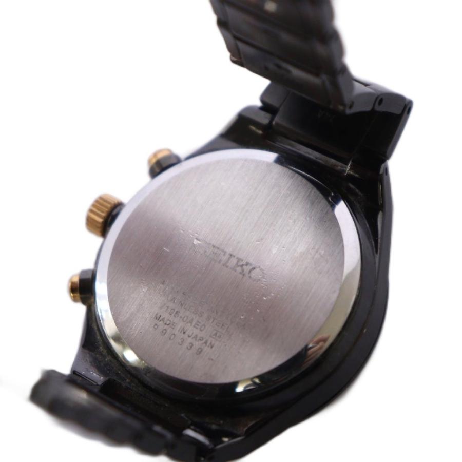 セイコー SEIKO 腕時計 ソーラー クロノグラフ デイト カレンダー付き