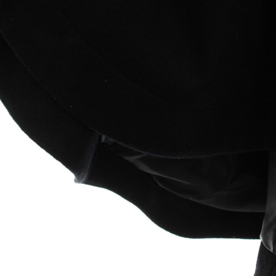 シーニュ Cygne 24AW フレアショートケープ Romain ポンチョ ウール F