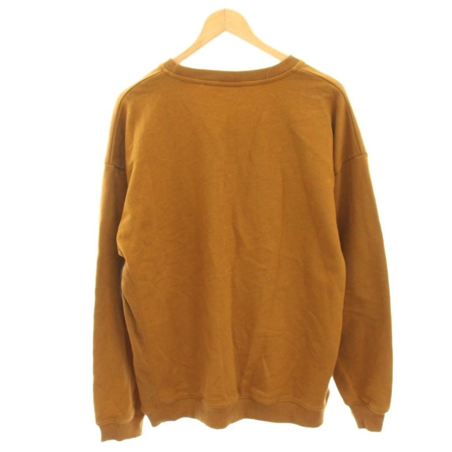 カーハート carhartt トレーナー スウェット 茶 ブラウン 長袖 V 