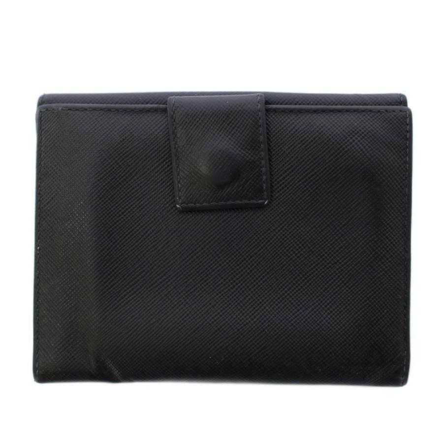 PRADA（プラダ） 二つ折り財布 コンパクトウォレット スクエア 三角