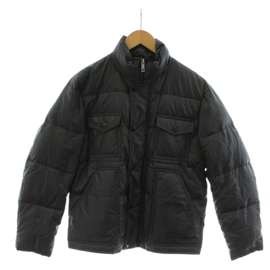 バーバリー ロンドン BURBERRY LONDON ダウンジャケット 上着 M 黒 