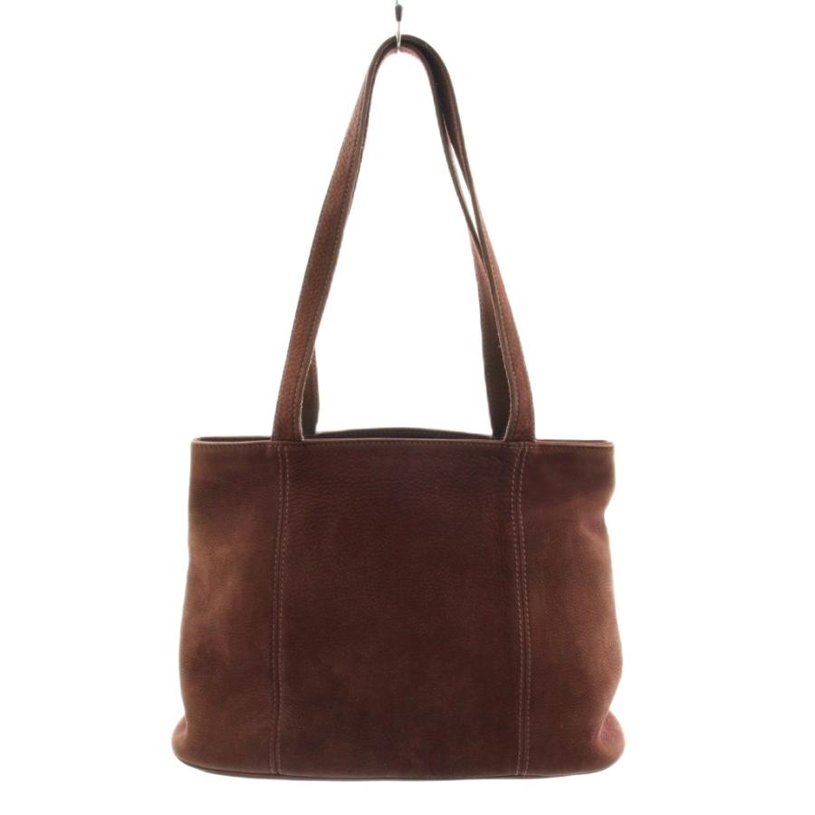 COACH（コーチ） オールド ショルダーバッグ トートバッグ スエード 茶 