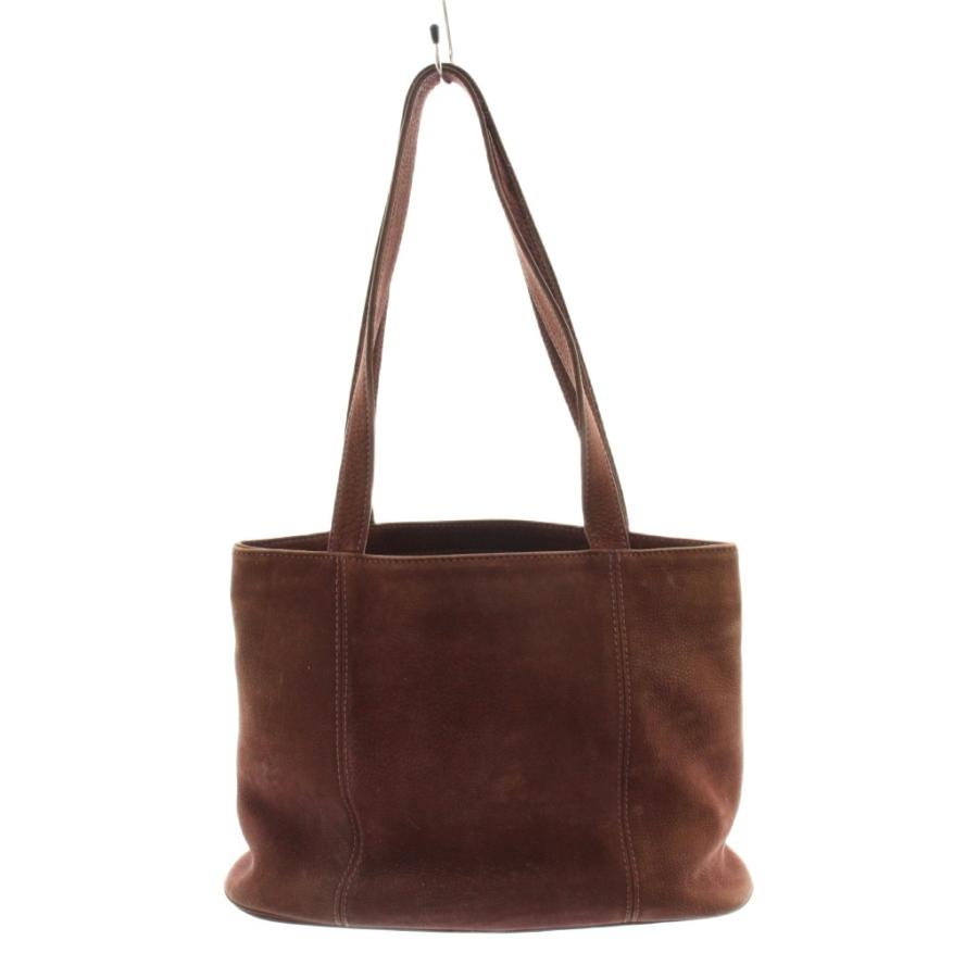 COACH（コーチ） オールド ショルダーバッグ トートバッグ スエード 茶