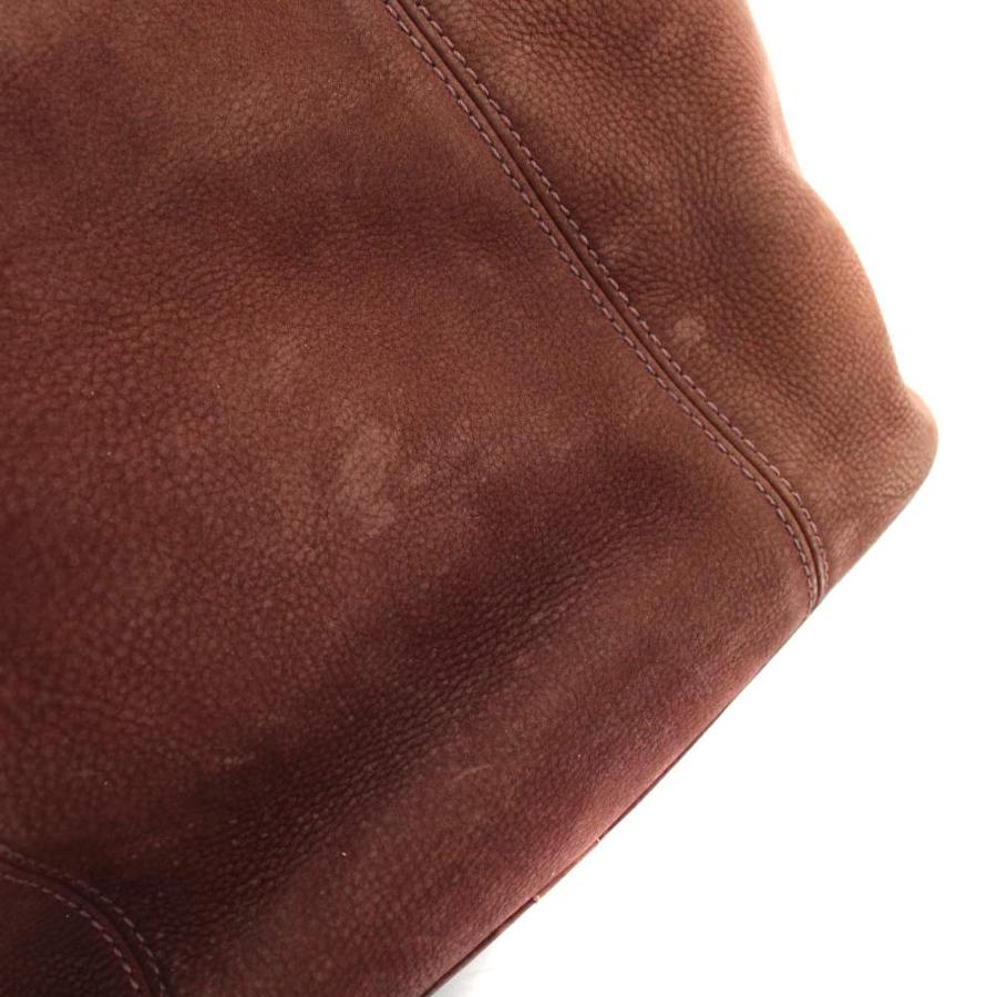 コーチ オールド ショルダーバッグ トートバッグ スエード 茶 4942 COACH（コーチ） オールド ショルダーバッグ トートバッグ スエード 茶