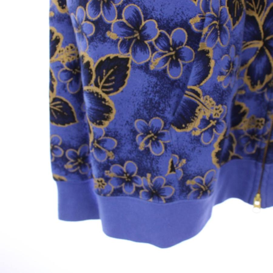 STUSSY（ステューシー） パーカー スウェット ジップアップ 花柄 