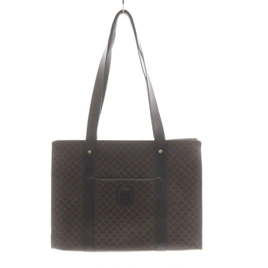 CELINE（セリーヌ） マカダム柄 トートバッグ ハンドバッグ ショルダー 