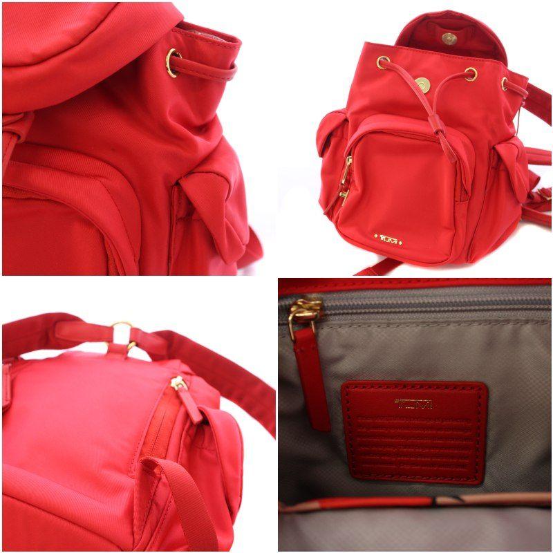 TUMI（トゥミ） リュックサック デイパック ナイロン 赤 レッド 117443