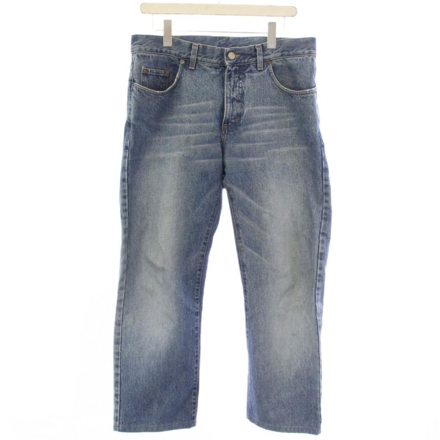 グッチ GUCCI デニム パンツ ジーンズ ストレート ジップフライ 50 青 GUCCI（グッチ） デニム パンツ ジーンズ ストレート ジップフライ 50