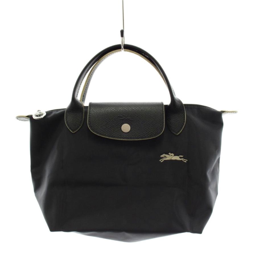 LONGCHAMP ロンシャン ルプリアージュS トートバッグ ブラック LONGCHAMP（ロンシャン） ルプリアージュ トートバッグS ハンドバッグ