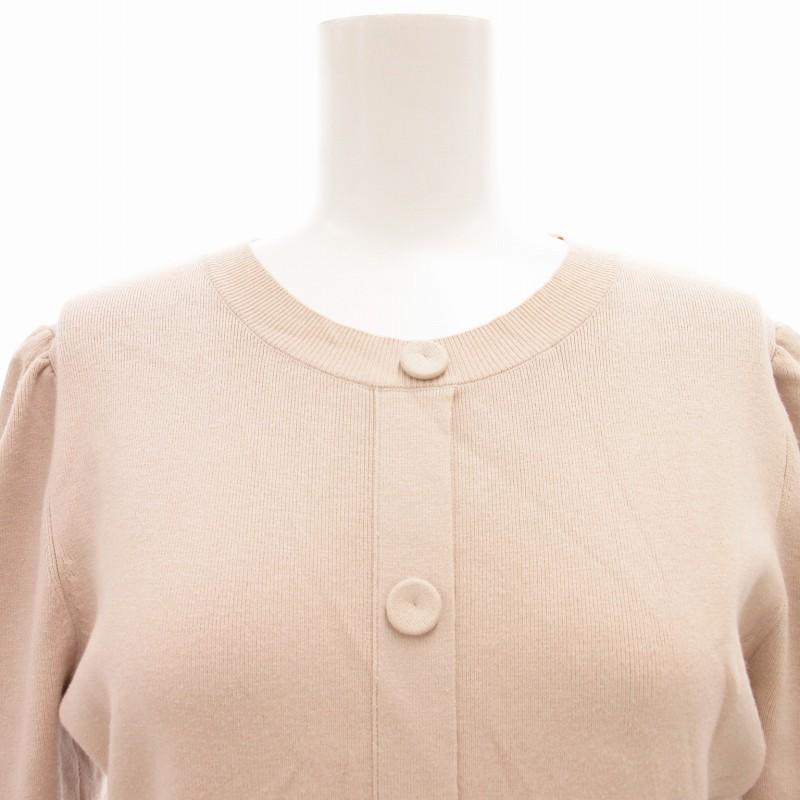 セルフォード CELFORD 21AW クリスタルプリーツニットワンピース 長袖