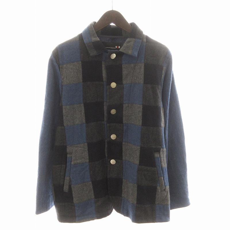 ヴァン ヂャケット VAN JAC ステンカラーコート ショート シングル  