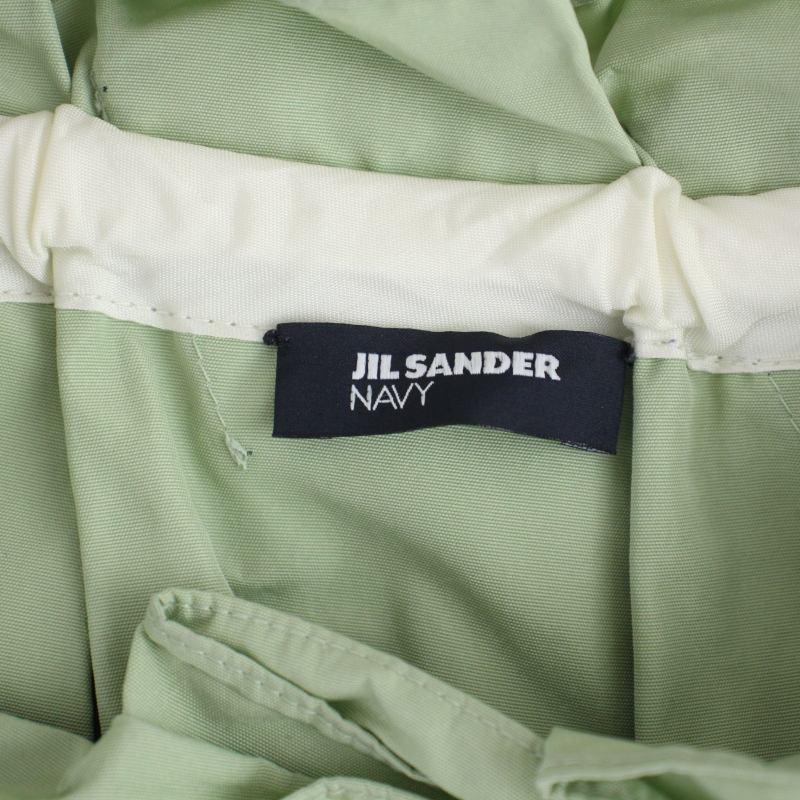 ジルサンダー JIL SANDER NAVY フレアスカート ひざ丈 32 XXS 緑 