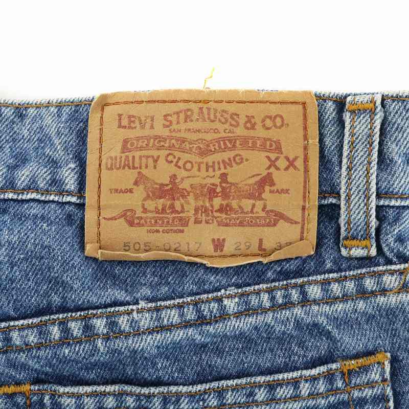 Levi's リーバイス 80s フィリピン製 505-0217 デニムパンツ Levi's リーバイス 80s フィリピン製 505-0217 デニムパンツ
