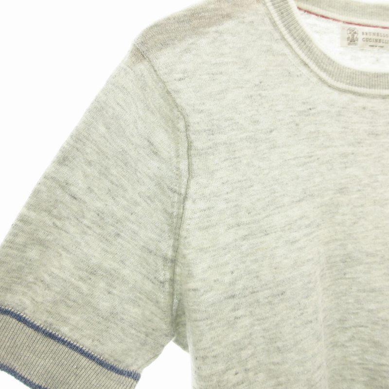 ブルネロクチネリ BRUNELLO CUCINELLI サマーニット Tシャツ 