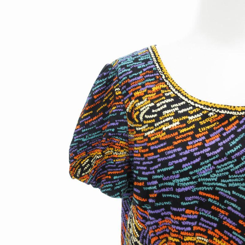 LEONARD レオナール ファッション チュニック カットソー 総柄 