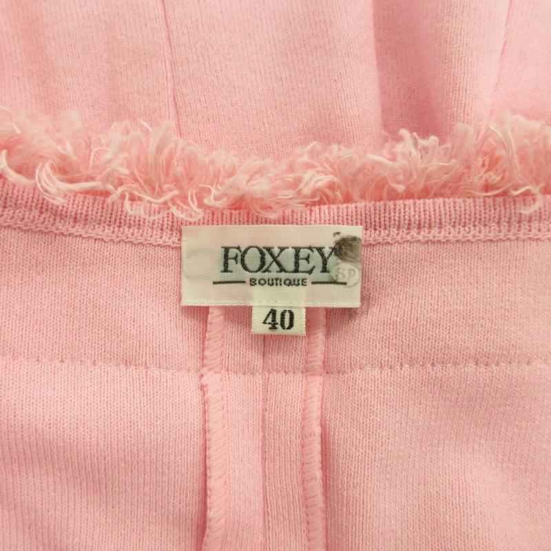 未使用品 フォクシー ブティック FOXEY BOUTIQUE タグ付き ノー 