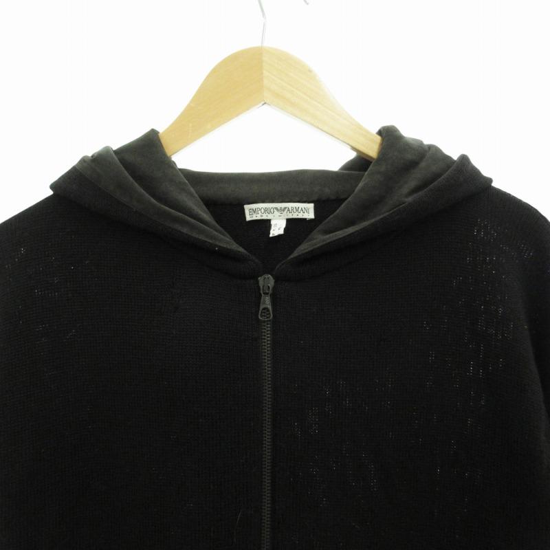 EMPORIO ARMANI エンポリオアルマーニ ニットパーカー フーディー
