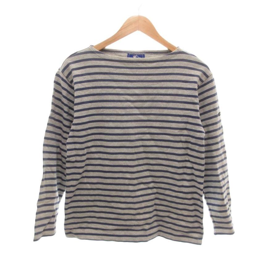 セントジェームス SAINT JAMES カットソー Tシャツ ロンT 7分袖 M