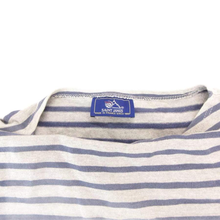 セントジェームス SAINT JAMES カットソー Tシャツ ロンT 7分袖 M