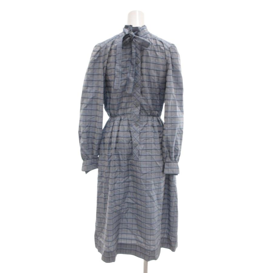 ジバンシィ GIVENCHY ヴィンテージ ワンピース 8 長袖 ミモレ ロング  