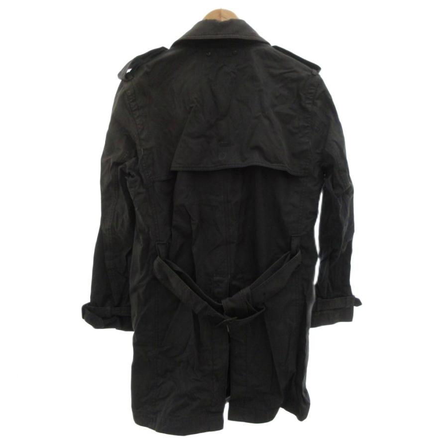 COACH（コーチ） トレンチコート ダブルブレスト ひざ丈 XS 紺