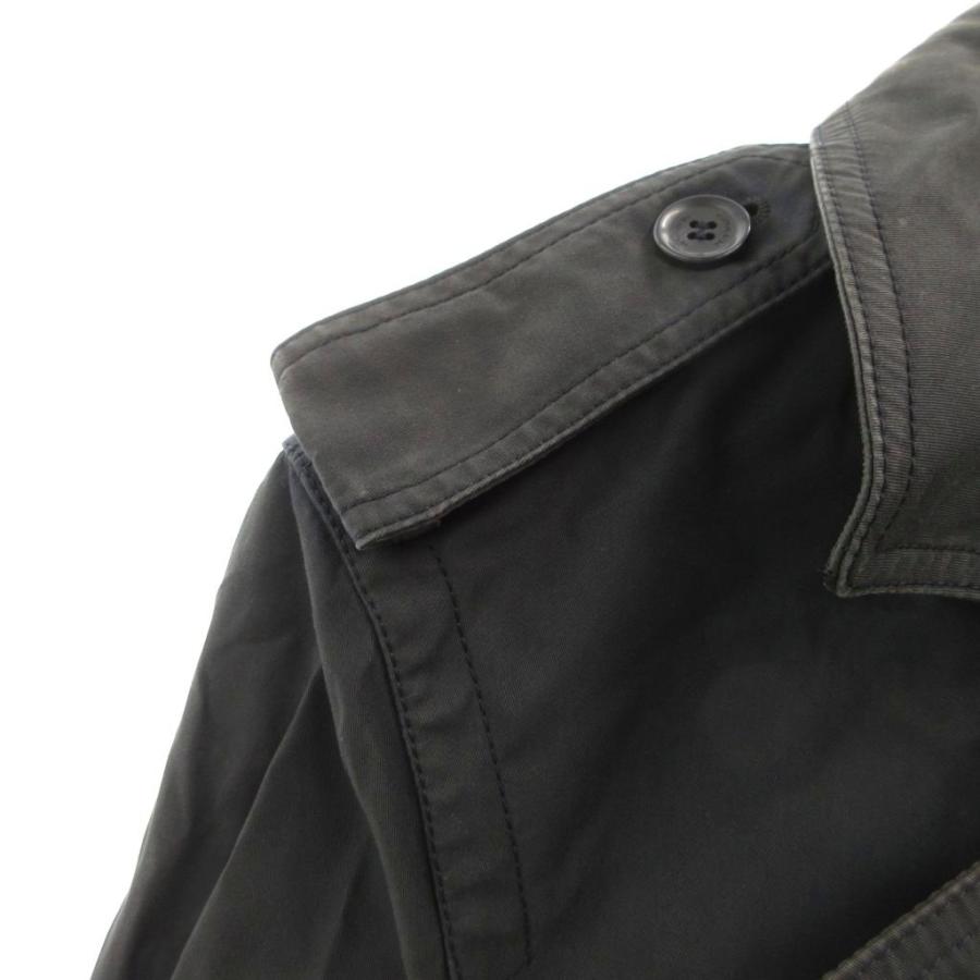 COACH（コーチ） トレンチコート ダブルブレスト ひざ丈 XS 紺