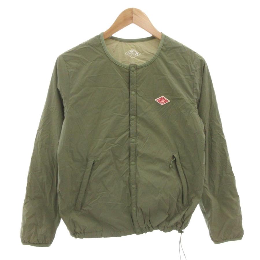 ダントン DANTON インサレーションジャケット ブルゾン 中綿 38 カーキ