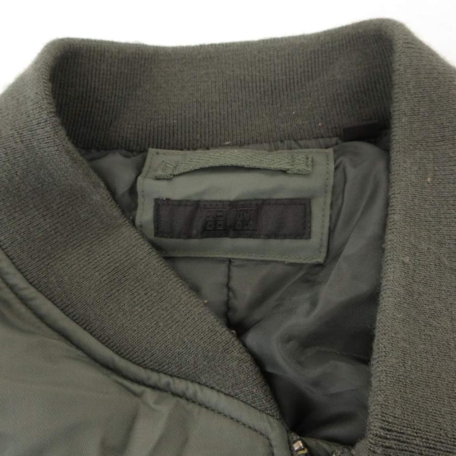 ユニクロ（UNIQLO） UNIQLO MA-1ブルゾン ボンバージャケット ジップ