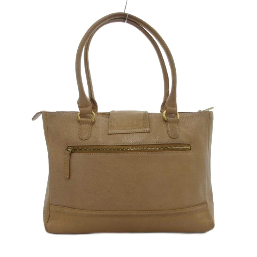 ユーバイウンガロ U by ungaro ハンドバッグ 茶 ブラウン U字金具 