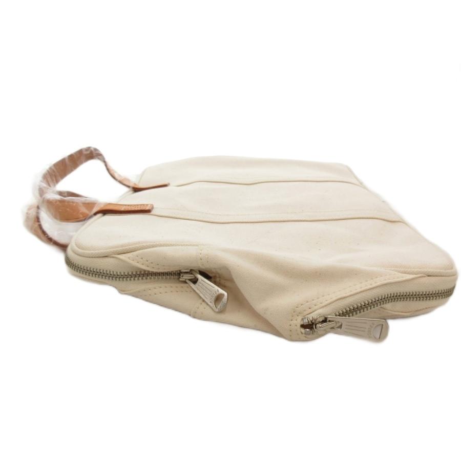 PORTER ケース ホワイト キャンバス PORTER 未使用品 ポーター キャンバス ハンドバッグ ブリーフケース