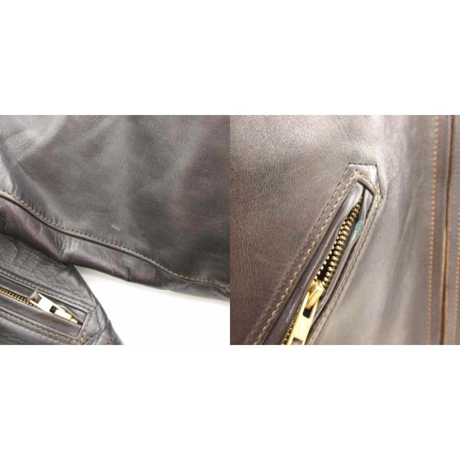 ザ フラットヘッド THE FLAT HEAD ホースハイド シングル ライダース