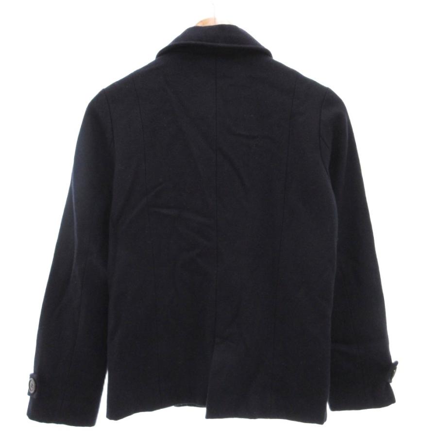 ビームスボーイ BEAMS BOY ピーコート Pコート ウール F 紺 ネイビー