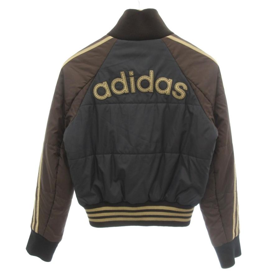 adidas（アディダス） 美品 スタジャン M 紺 ネイビー 長袖 スタンド 
